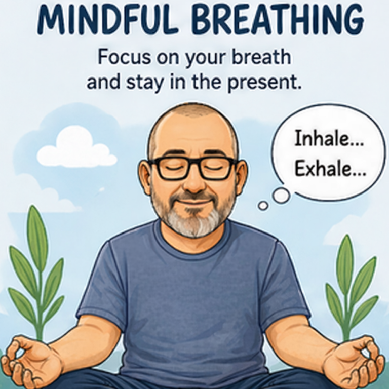 Mental health walks Basingstoke mindful breathing