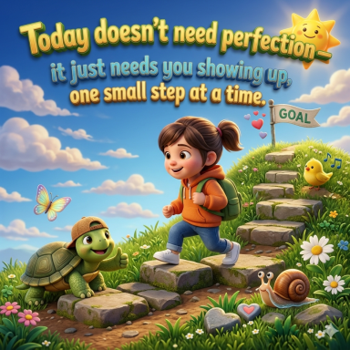 Don't Need To Be Perfect Mental Health Basingstoke Illustration showing that people do not need to be perfect to deserve care, rest, and self-acceptance