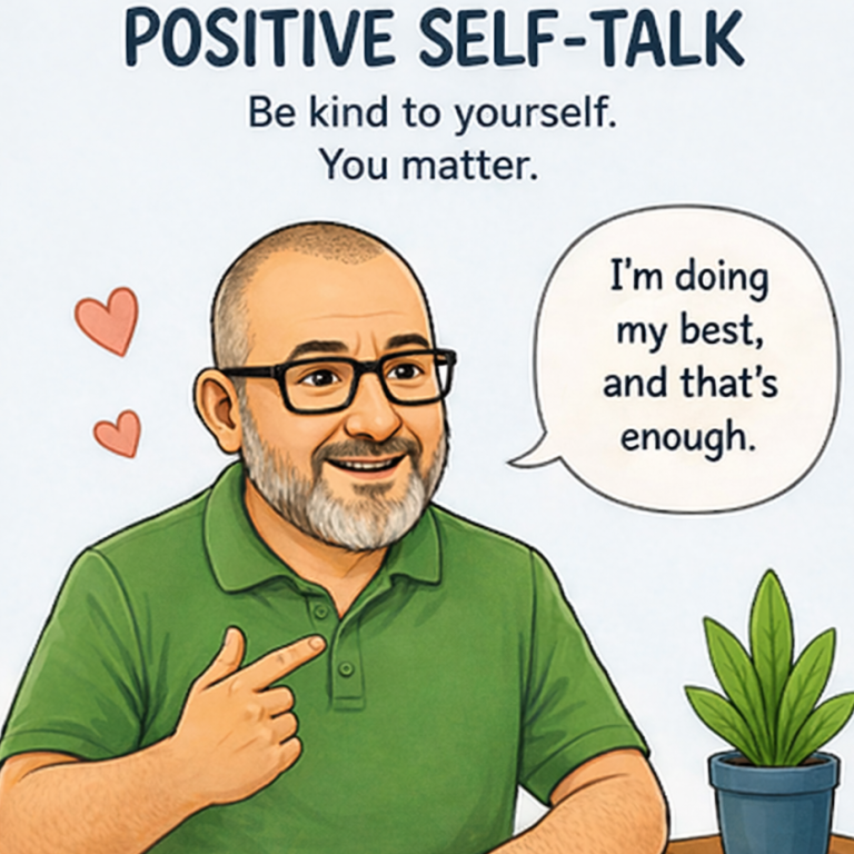 Mental health walks Basingstoke positive self talk