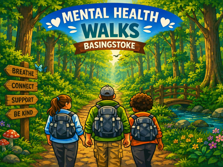 Mental health walks Basingstoke 3rd walk picture